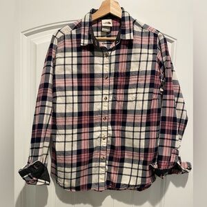 North face flannel shirt